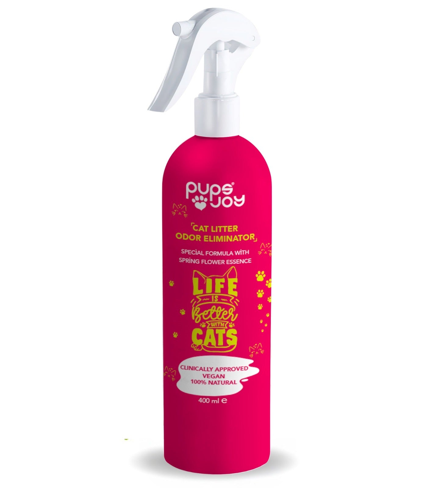 Cat Litter Odor Eliminator Spray Nano Power Perfume-Spring Flower Essence