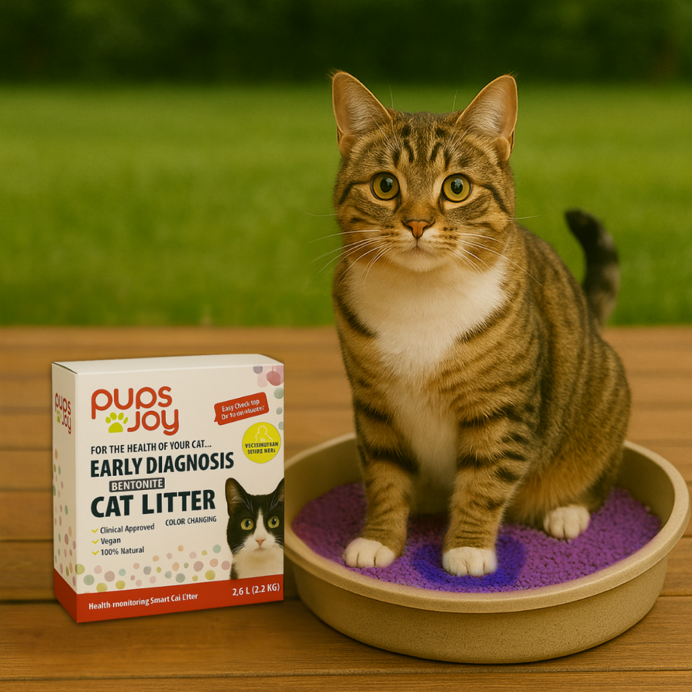 Pupsjoy Early Diagnosis Bentonite Cat Litter