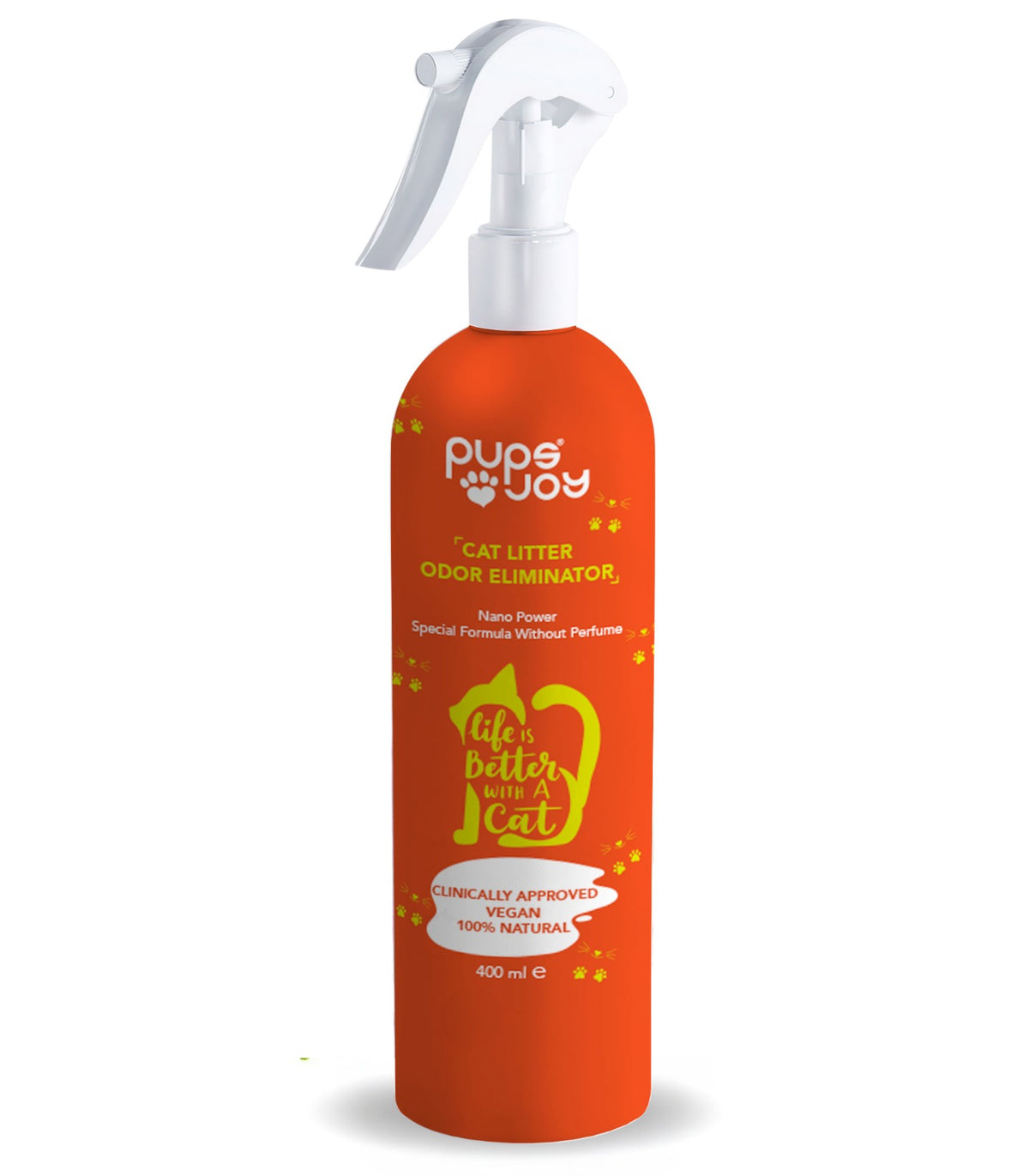 Cat Litter Odor Eliminator Spray Nano Power Special Formula Without Perfume